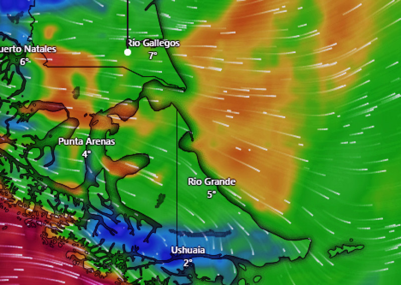 Alerta meteorológica por viento en toda la provincia