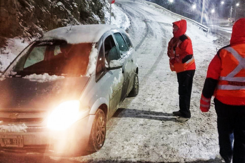 Alerta meteorológica por viento y nieve en la provincia