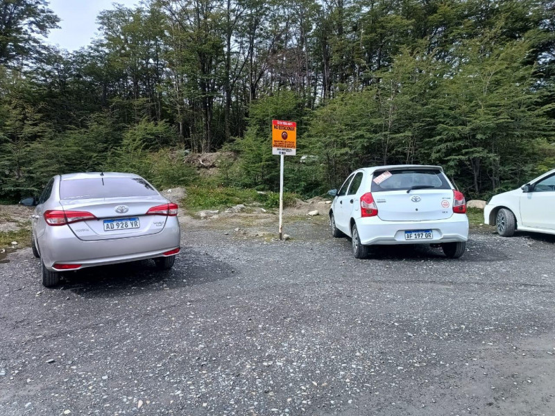 Amplían el estacionamiento de Laguna Esmeralda