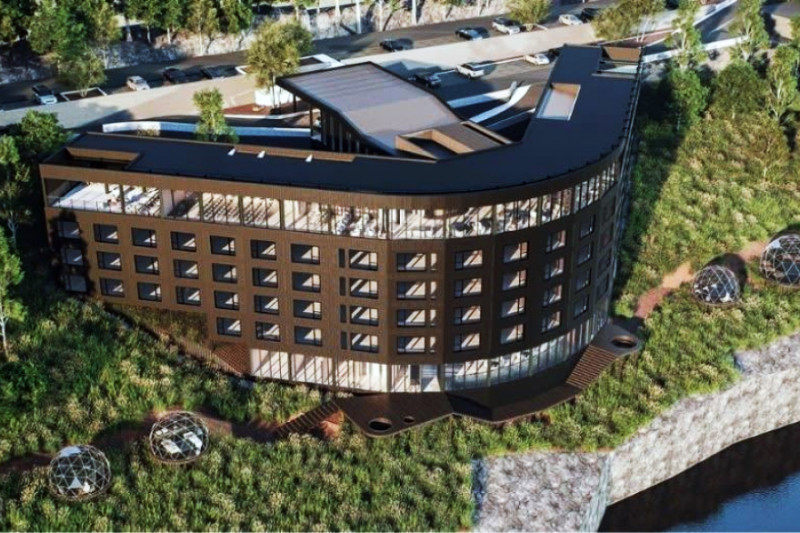 Anuncian un resort de lujo frente al Canal Beagle