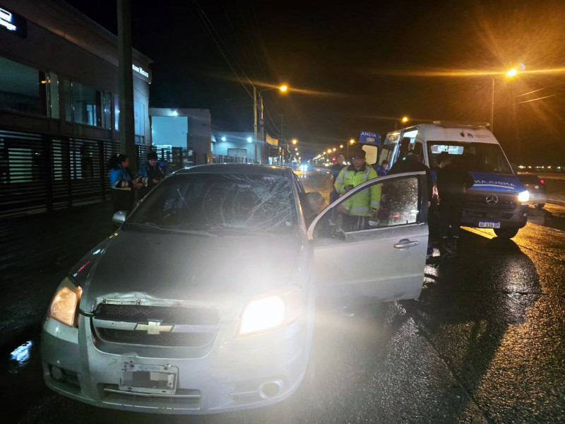 Atropellaron a una persona frente a Toyota en Río Grande