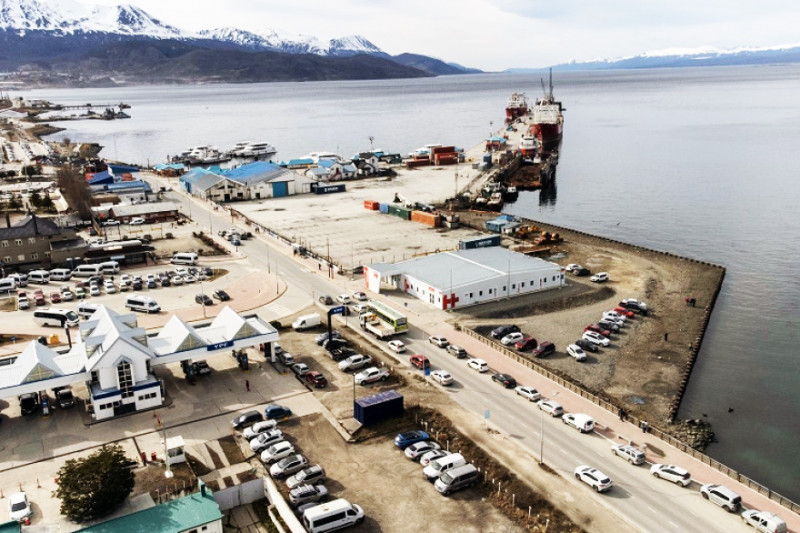 Bajan tarifas y comienzan obras en el puerto de Ushuaia