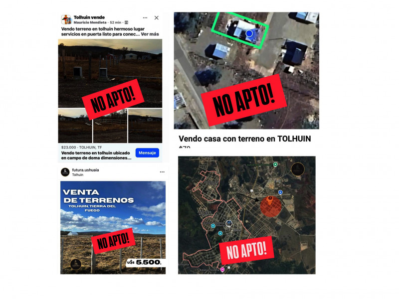 Buscan evitar estafas en la compra de terrenos en Tolhuin