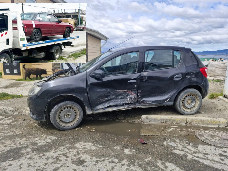 Choque terminó con un herido y un auto incautado