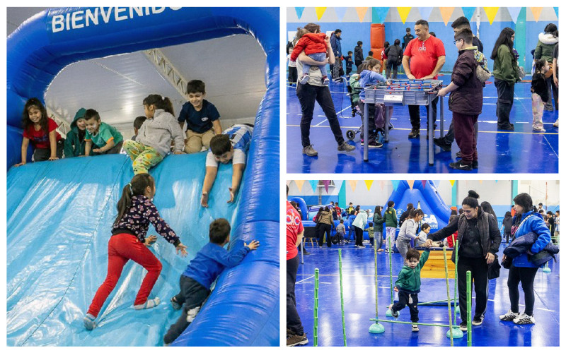 Comenzó "Tardes de juego en familia" en Río Grande