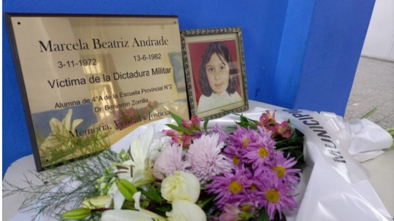 Construyen un espacio para recordar a Marcela Andrade