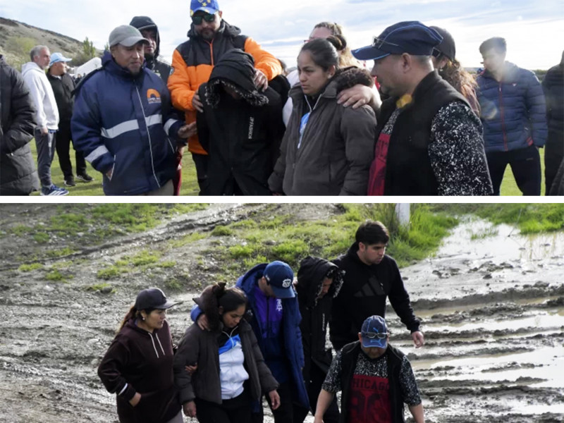 Desaparecidos en el rio: “No sé qué voy a hacer sin ellos”