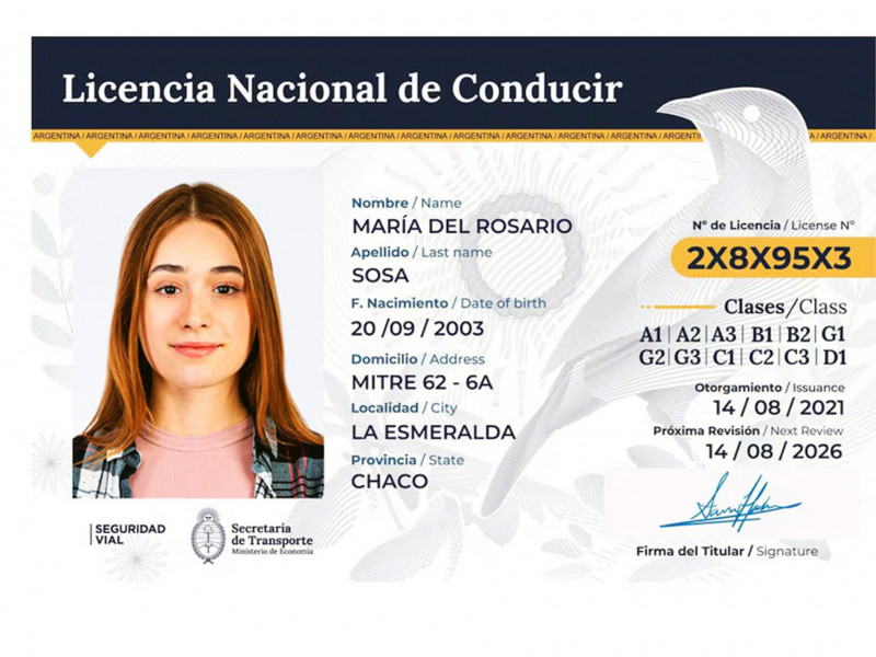 Desde hoy rige la nueva Licencia de Conducir Digital