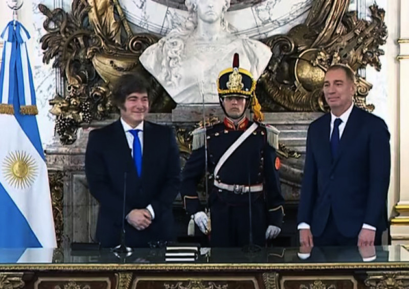 Diego Santilli juro como nuevo ministro del Interior