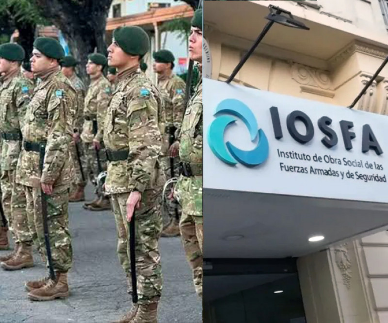 Disuelven IOSFA, la obra social de las Fuerzas Armadas