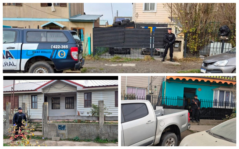 Droga en Ushuaia: Desbaratan red de acopio y distribución