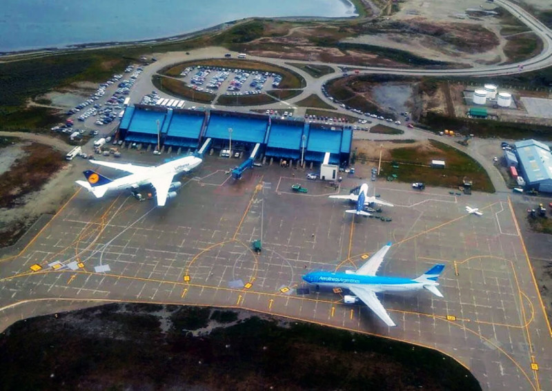 El aeropuerto de Ushuaia entre los más transitados