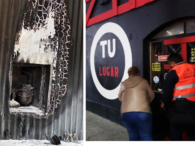 El boliche “Tu Lugar” sufrió un atentado en su nicho de gas