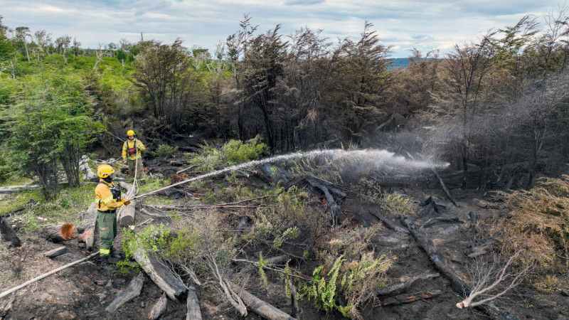 El incendio en estancia San Justo ha sido extinguido