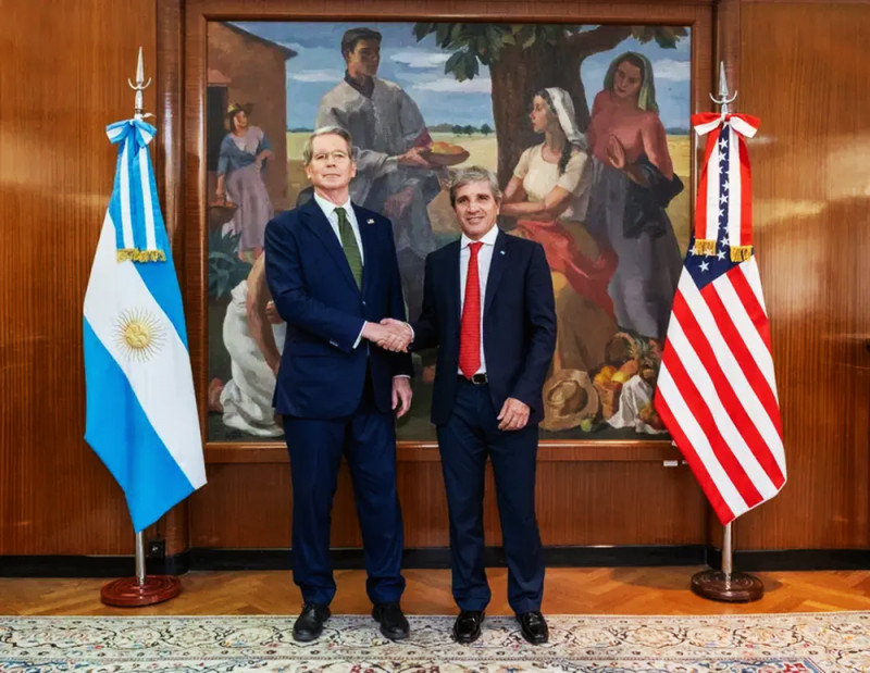 El Ministro Caputo lleva el plan económico al G20
