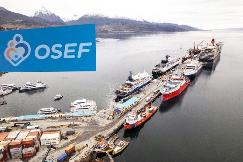 El superávit del Puerto de Ushuaia ya no irá a OSEF