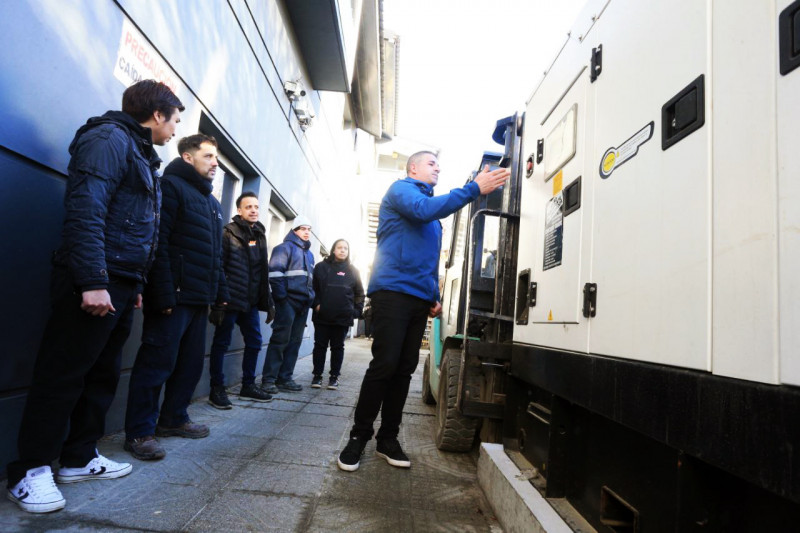 En Ushuaia suman grupo electrógeno para emergencias
