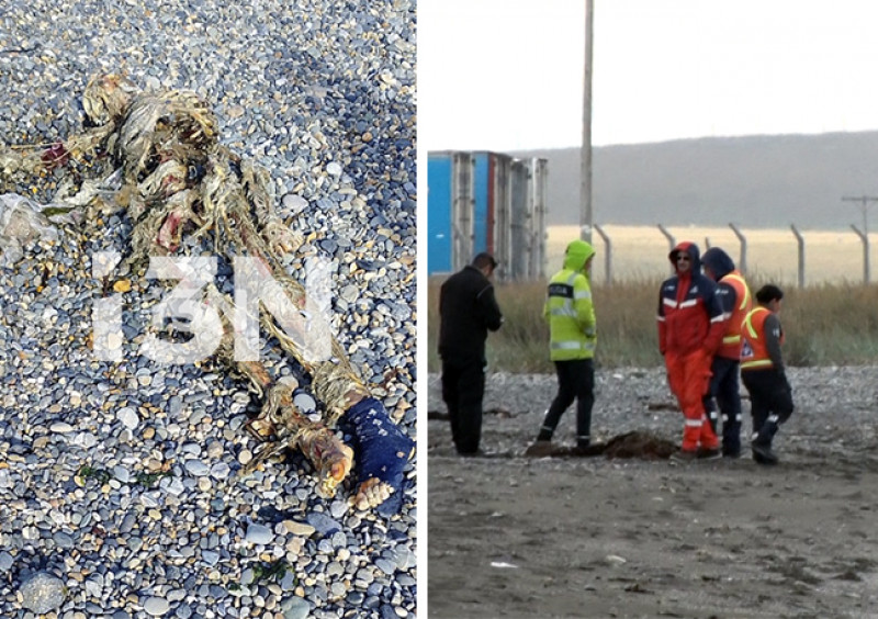 Encuentran restos humanos en el Cabo Domingo