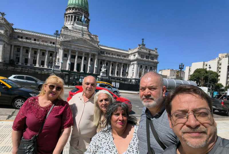 Ex policías territoriales llevan su reclamo al Congreso