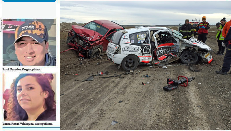 Falleció también conductor que probaba auto de carrera