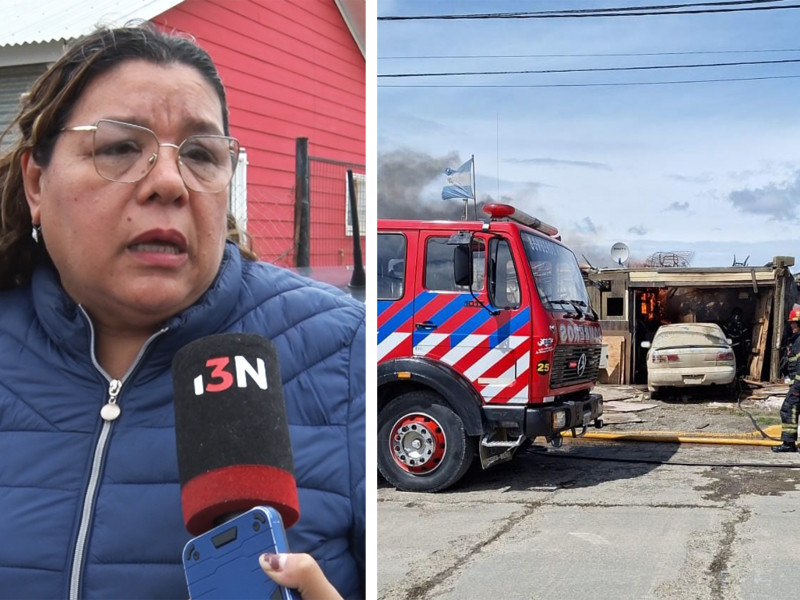 Familia de la margen sur perdió todo en un incendio