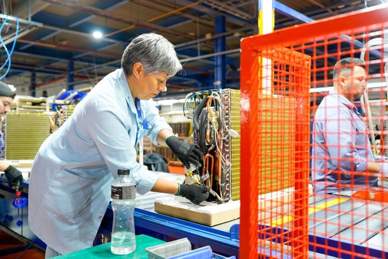 Fuerte caída en la producción industrial fueguina