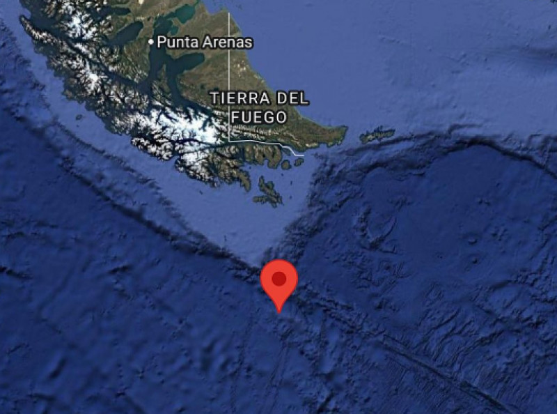 Fuerte sismo de 6.0 sacudió la Región de Magallanes en Chile