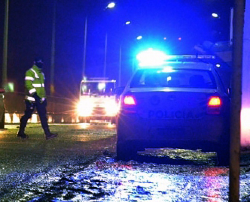 Funcionario despistó con 1,67 g/l de alcohol en Ushuaia