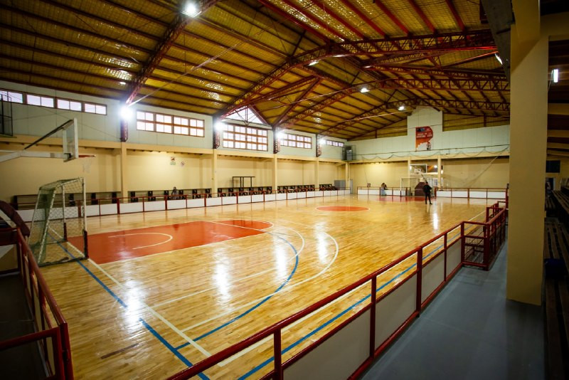 Gobierno reabrió el gimnasio Ana Giró de Ushuaia