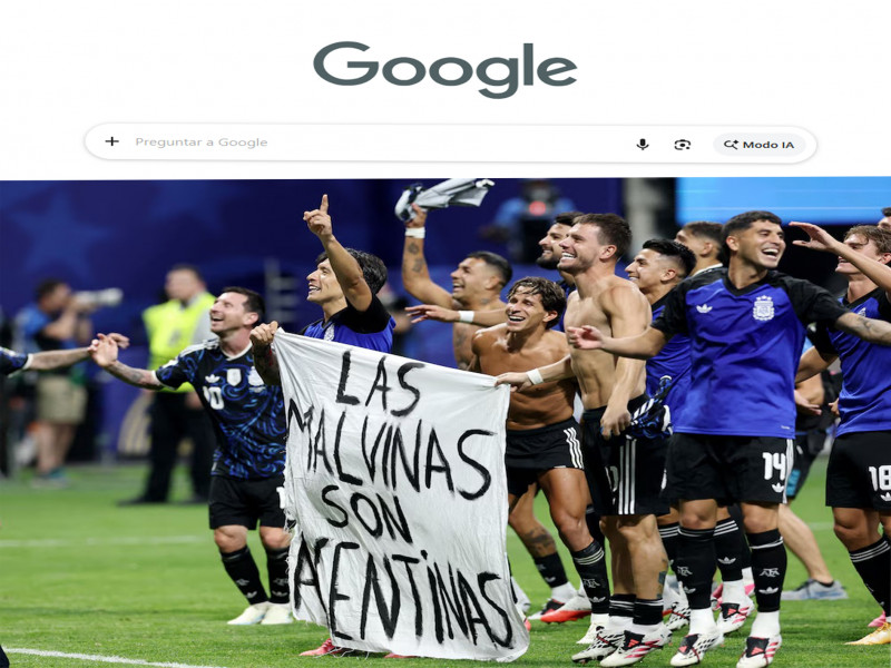 Google: Aumento histórico de búsqueda sobre Malvinas