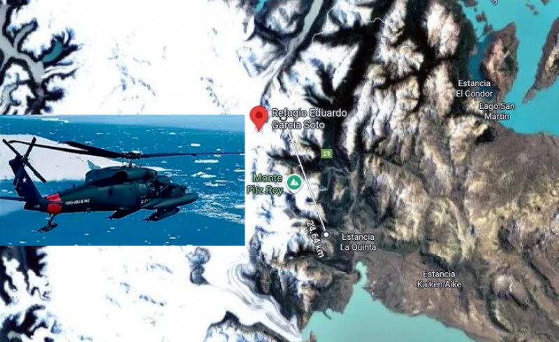 Hallan helicóptero en la cordillera: Falleció el piloto