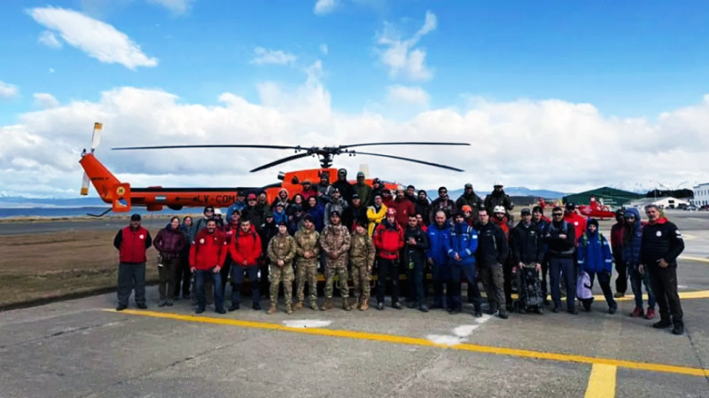 HeliUshuaia presentó avión con alcance antártico