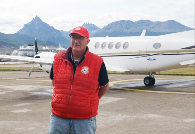 HeliUshuaia realizará 14 vuelos a la Antártida para prácticas