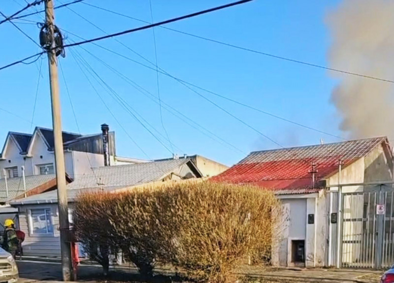 Hombre con movilidad reducida afectado en incendio