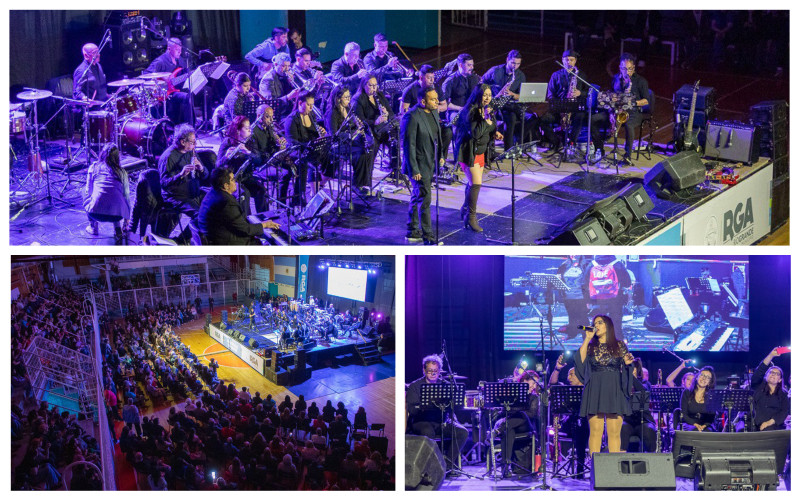 La Banda Municipal festejó su aniversario a lo grande