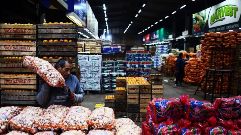 La inflación mayorista en el mes de julio fue de 0,8%