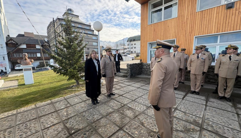 La ministra de Seguridad Monteoliva visitó Ushuaia