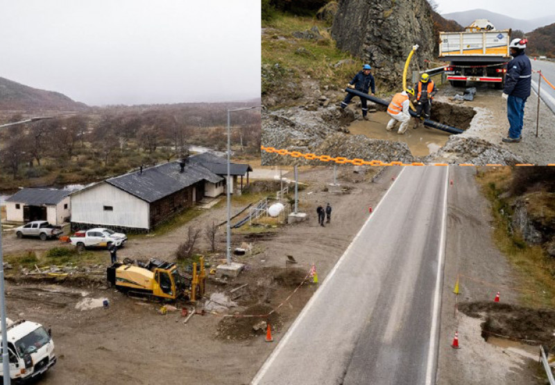 Llevan electricidad a nuevo puesto de control de ruta 3