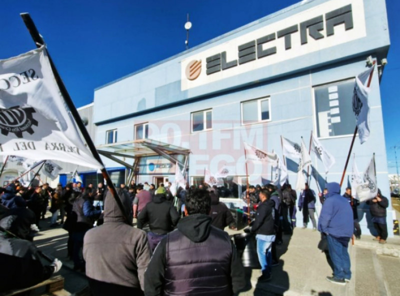 Los trabajadores de Aires del Sur dejaron la planta