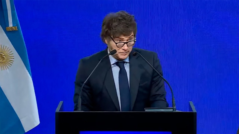 “Los vamos a pasar por arriba”, afirmó Javier Milei
