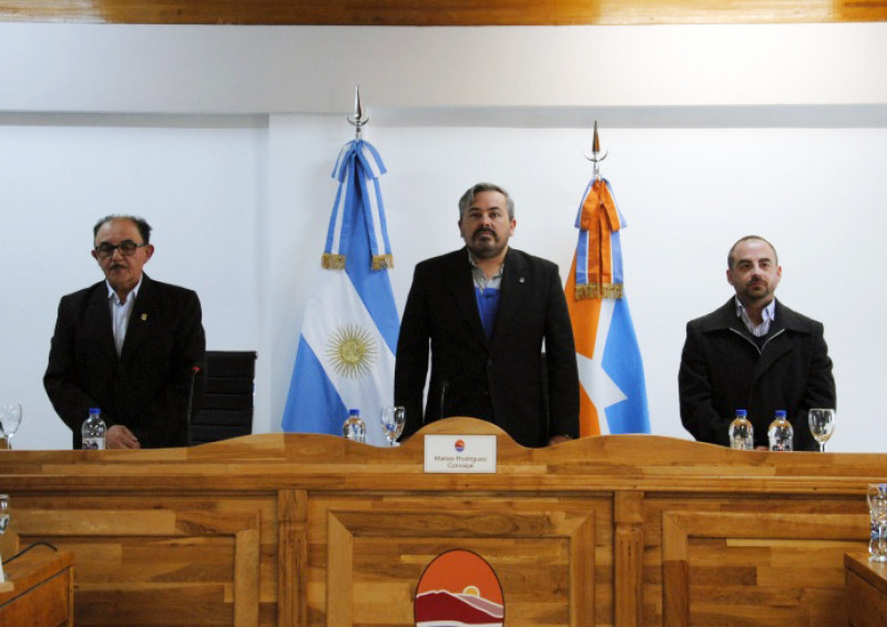 Matías Rodríguez reelecto presidente de Concejo