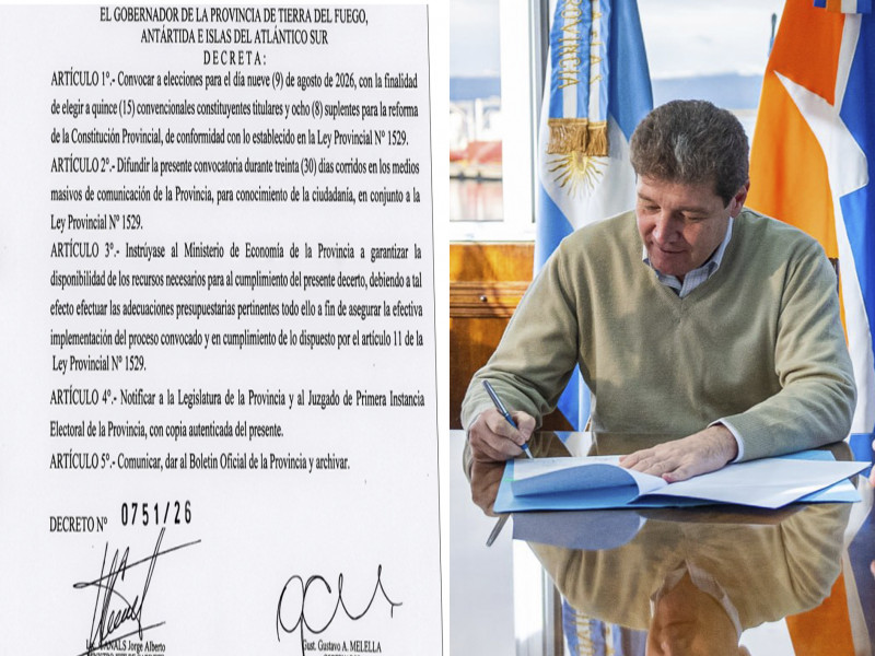 Melella convocó a elecciones para el 9 de agosto