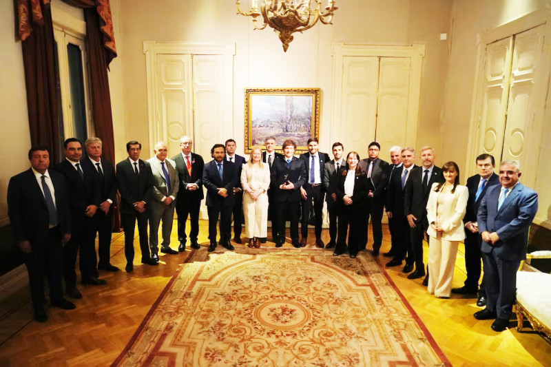 Milei recibió guiños de 20 gobernadores para reformas