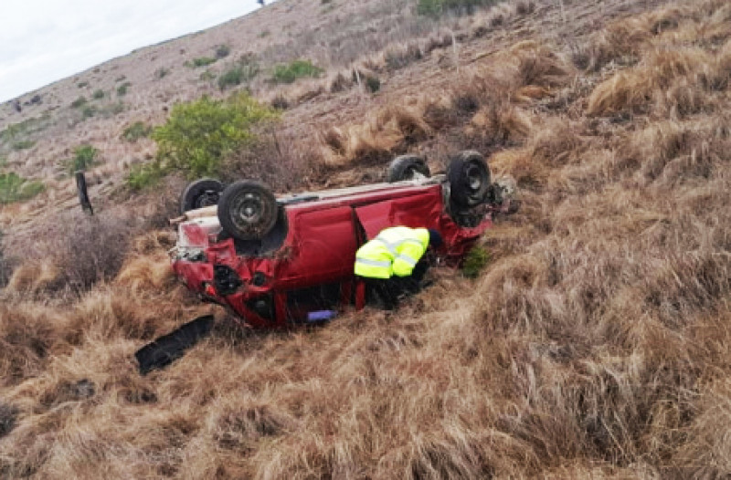 Muere fueguina en vuelco en Santa Isabel, La Pampa