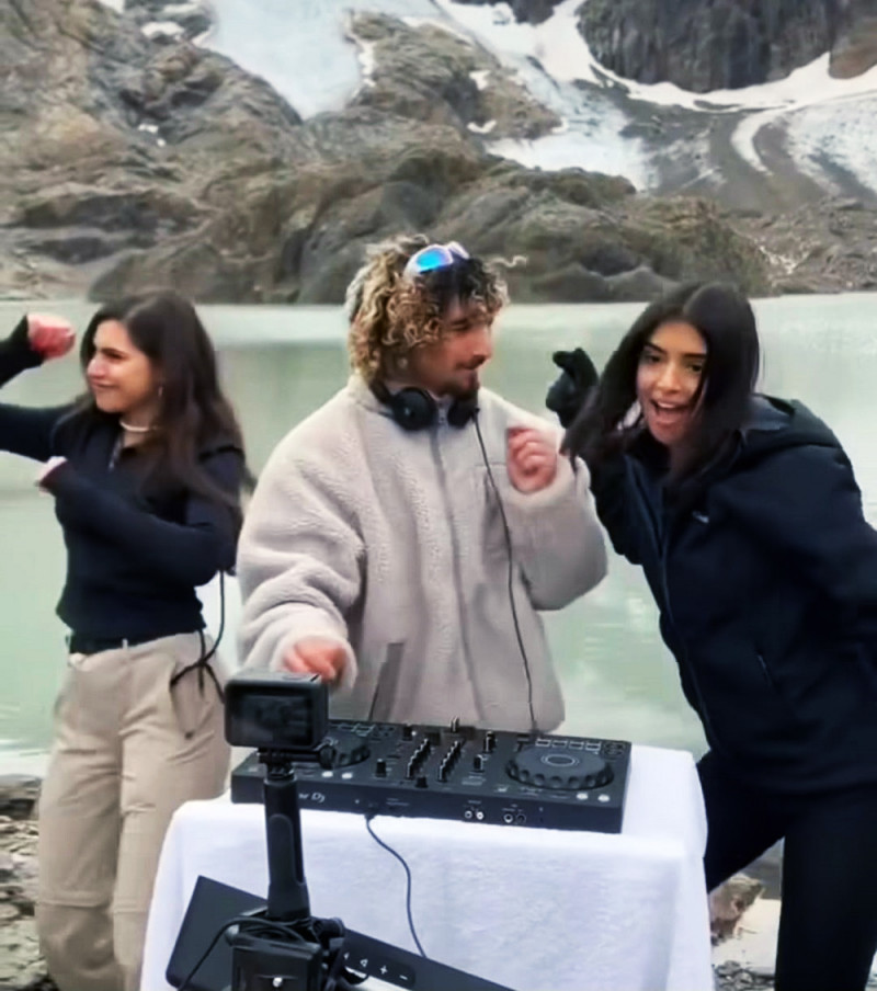 Multaron a DJ Israelí que organizó un set en el Glaciar