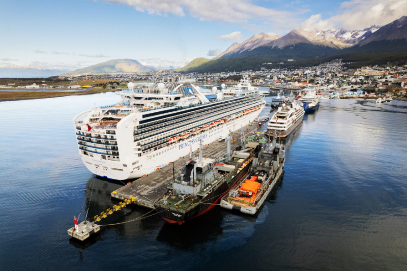 Nación renovará las defensas del Puerto de Ushuaia
