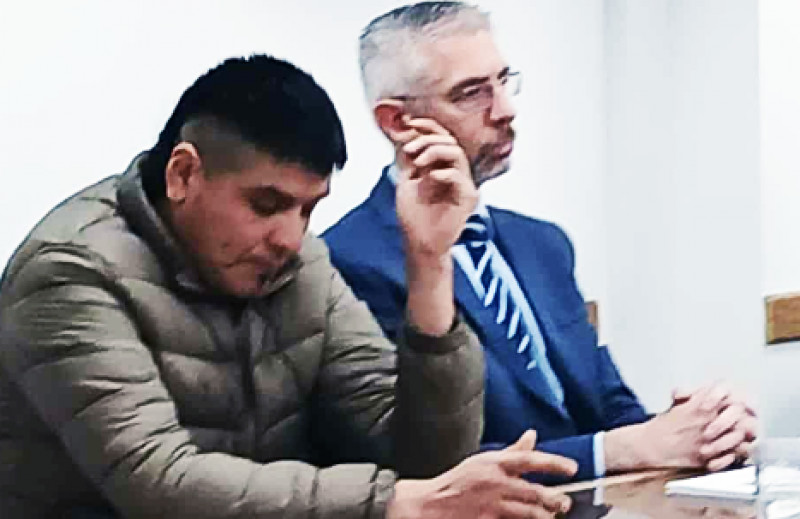 No declaró el acusado de lesionar a su expareja