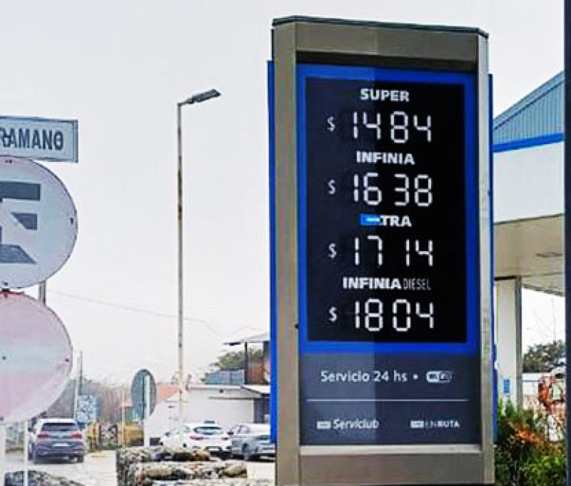 Otro aumento de combustibles en surtidores fueguinos