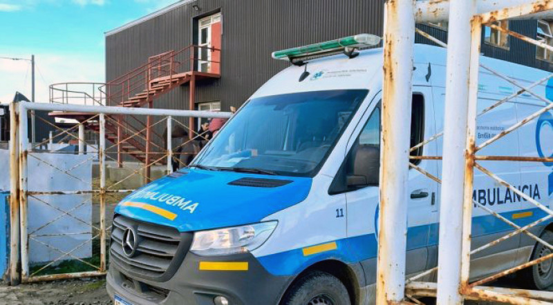 Otro trabajador cayó desde altura en Río Grande