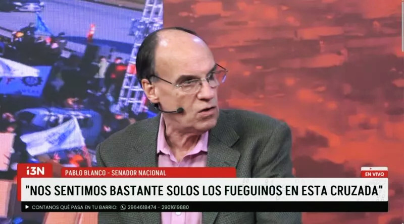Pablo Blanco: “Siempre se la agarran con Tierra del Fuego”